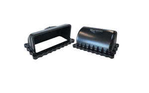 Aeroflow AF64-4400BLK Burst Panel Deflector Shield Hard Anodised Black Finish