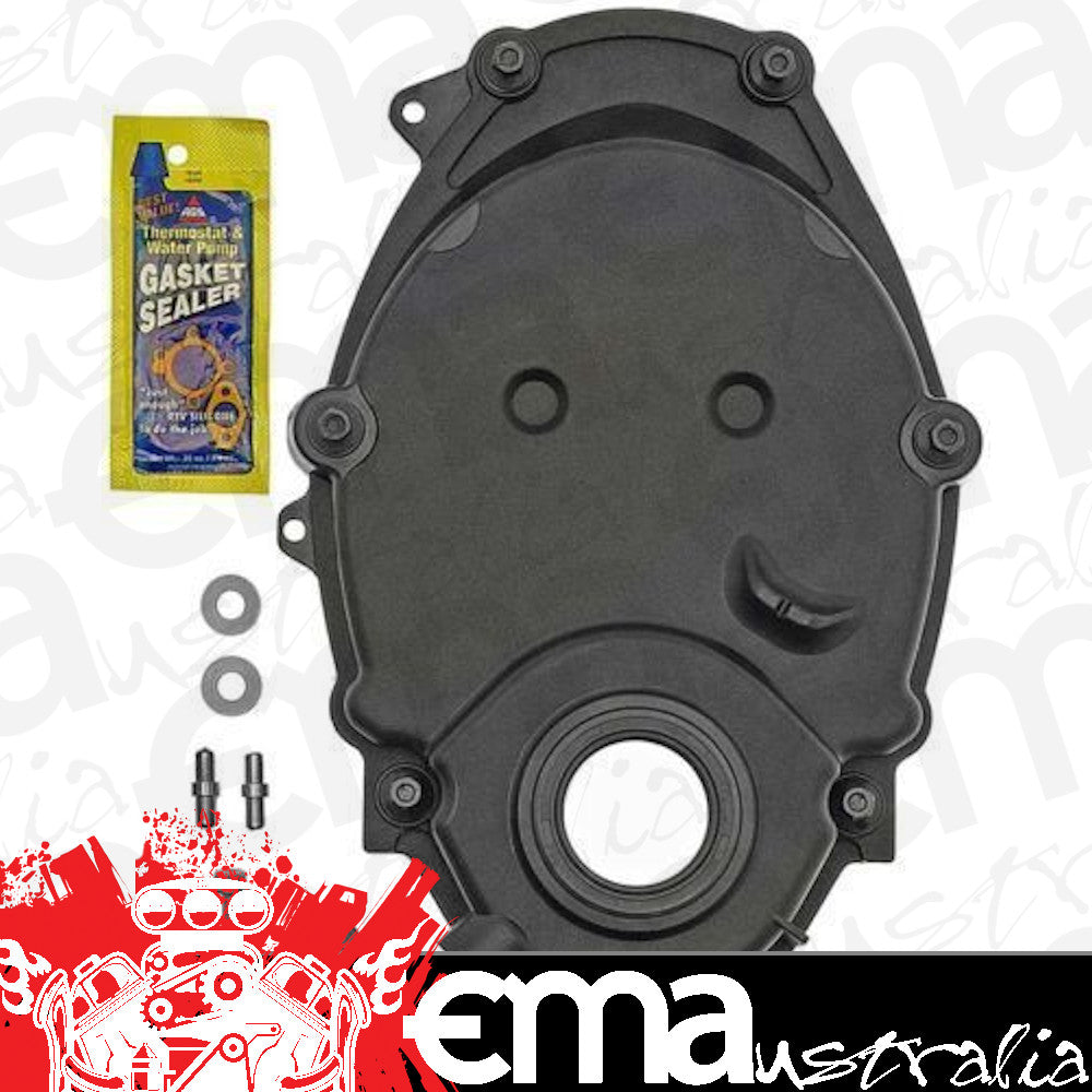 Dorman RNB-635-502 Chev 4.3L 262 V6 Vortec 1 Piece Timing Cover w/ Balance Shaft