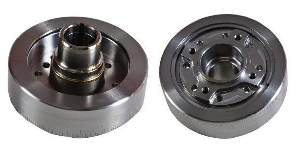 Romac RO0204SA Gold Steel/Alloy Balancer suit Ford 302-351C Int Balance 4 Bolt