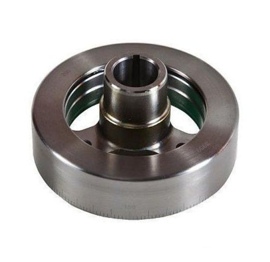 Chev small block 262-400ci V8.Engine Balance: Internal Romac Red L/W Steel 6" Balancer suit SB 262-400 Int Rollmaster / JP RO0206