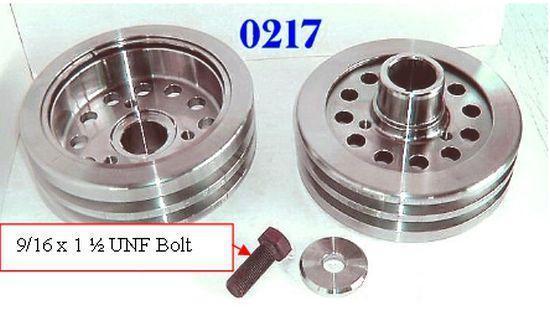 Romac RO0217 Red Steel Balancer suit Ford Falcon 250 6Cyl up to xe Int Balance