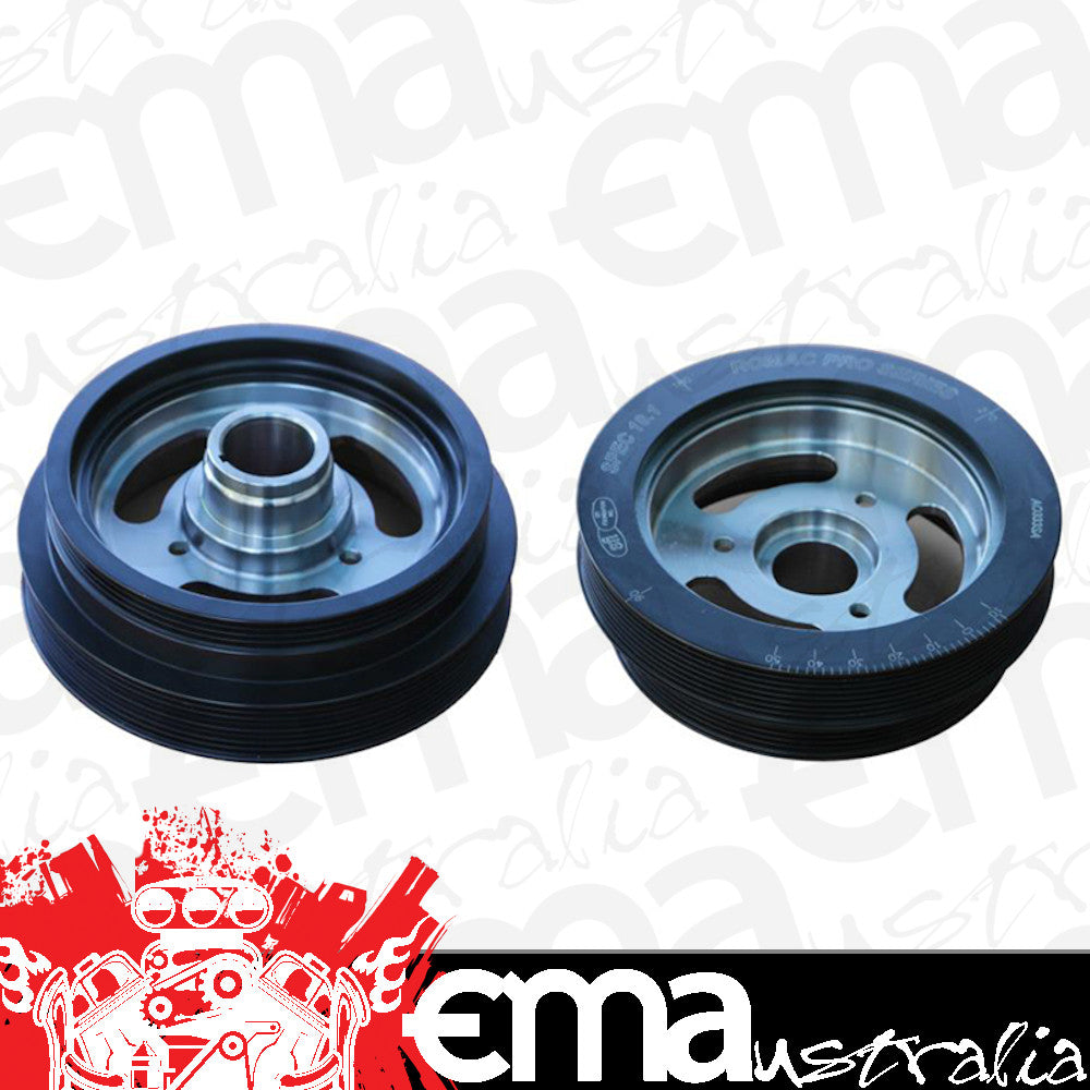 Romac RO0333SA Steel/Alloy Harmonic Balancer L97 & L98 6.0L & 6.2L LS Engine 8 Rib 5% Overdriven