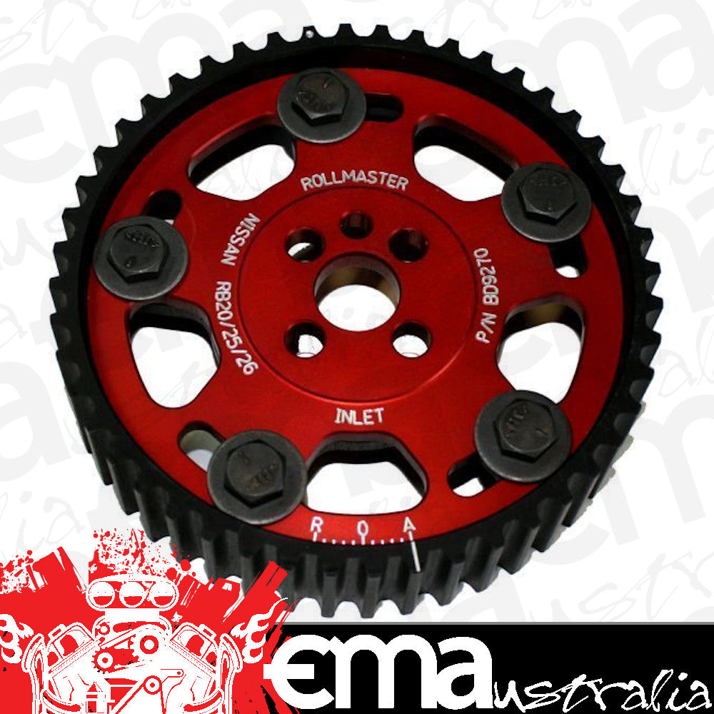 Rollmaster ROBD9270A VErnier Adjustable Cam Gears for Nissan Rb20 25 & 26 (pair)