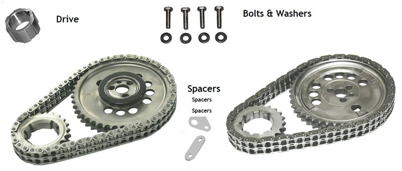 Rollmaster ROCS10020 Timing Chain Set Nitrided w/ Torrington suit L98 Multi Trigger Sensor