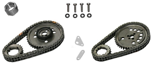 Rollmaster ROCS10040 Timing Chain Set Nitrided w/ Torrington Thrust Plate suit LS7 3 Bolt Raised Cam 0.388"