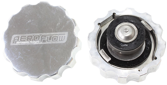 Aeroflow AF64-5033P Billet Radiator Cap 32mm 1.44B Complete with Billet Cover