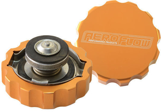 Aeroflow Performance Products AF64-5042G Billet Radiator Cap 42mm.5Bar Complete with Billet Cover