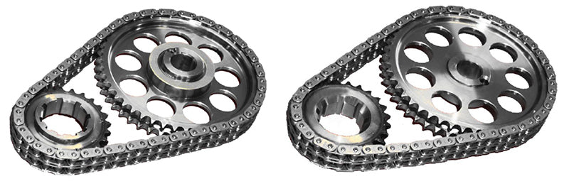 Rollmaster ROCS3080LB10 D/R Timing Chain Set suit Ford 302-351 Cleveland Line Bore .010"