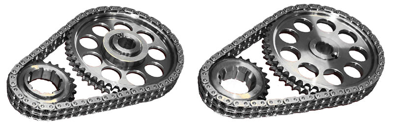 Rollmaster ROCS3080LB5 D/R Timing Chain Set suit Ford 302-351 Cleveland Line Bore .005"