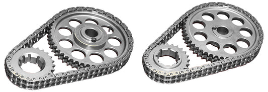 Rollmaster ROCS3090LB10 D/R Timing Chain Set Nitrided suit Ford 302-351 Cleveland Line Bore .010"
