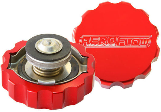 Aeroflow AF64-5042R Billet Radiator Cap 42mm .5Bar Complete with Billet Cover