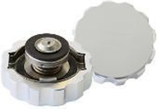 Aeroflow AF64-5042S Billet Radiator Cap 42mm .5Bar Complete with Billet Cover