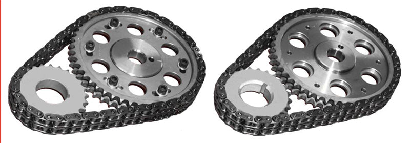 Rollmaster ROCS6200LB5 D/R Timing Chain Set Nitrided VErnier Adjustable suit Holden 253-304-308 Line Bore .005"