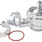 Aeroflow AF64-5051 50mm Blow Off Valve Polished V-Band with 34mm Plumb Back