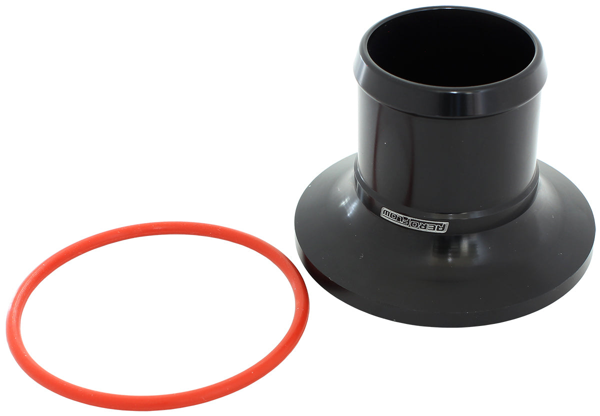 Aeroflow AF64-5052BLK Mitsubishi Evolution 34mm All On Direct Fit Adapter 64-5050