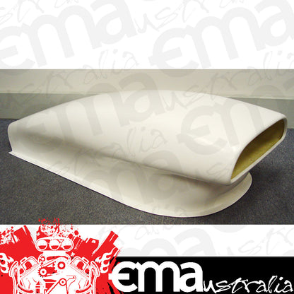 Rocket RP-SCOOP4LIP Fibreglass Bonnet Scoop Large 1120mm X 250mm X 500mm Rp-Scoop 4 Lip