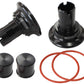 Aeroflow AF64-5057BLK Bmw 135 335 535 x5 N54 Only Bov Adapters Use with 64-5050