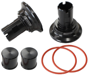 Aeroflow AF64-5057BLK Bmw 135 335 535 x5 N54 Only Bov Adapters Use with 64-5050
