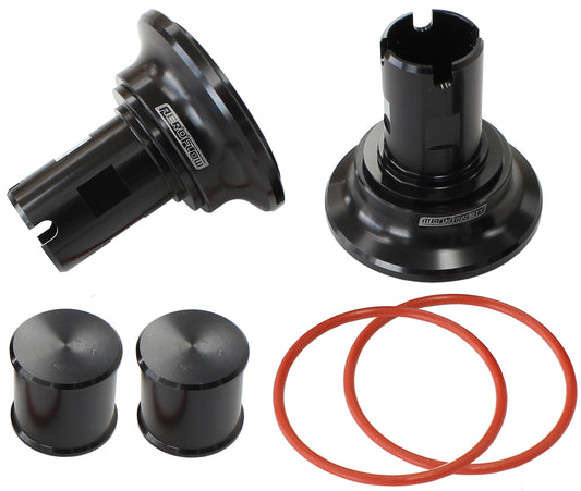 Aeroflow AF64-5057BLK Bmw 135 335 535 x5 N54 Only Bov Adapters Use with 64-5050