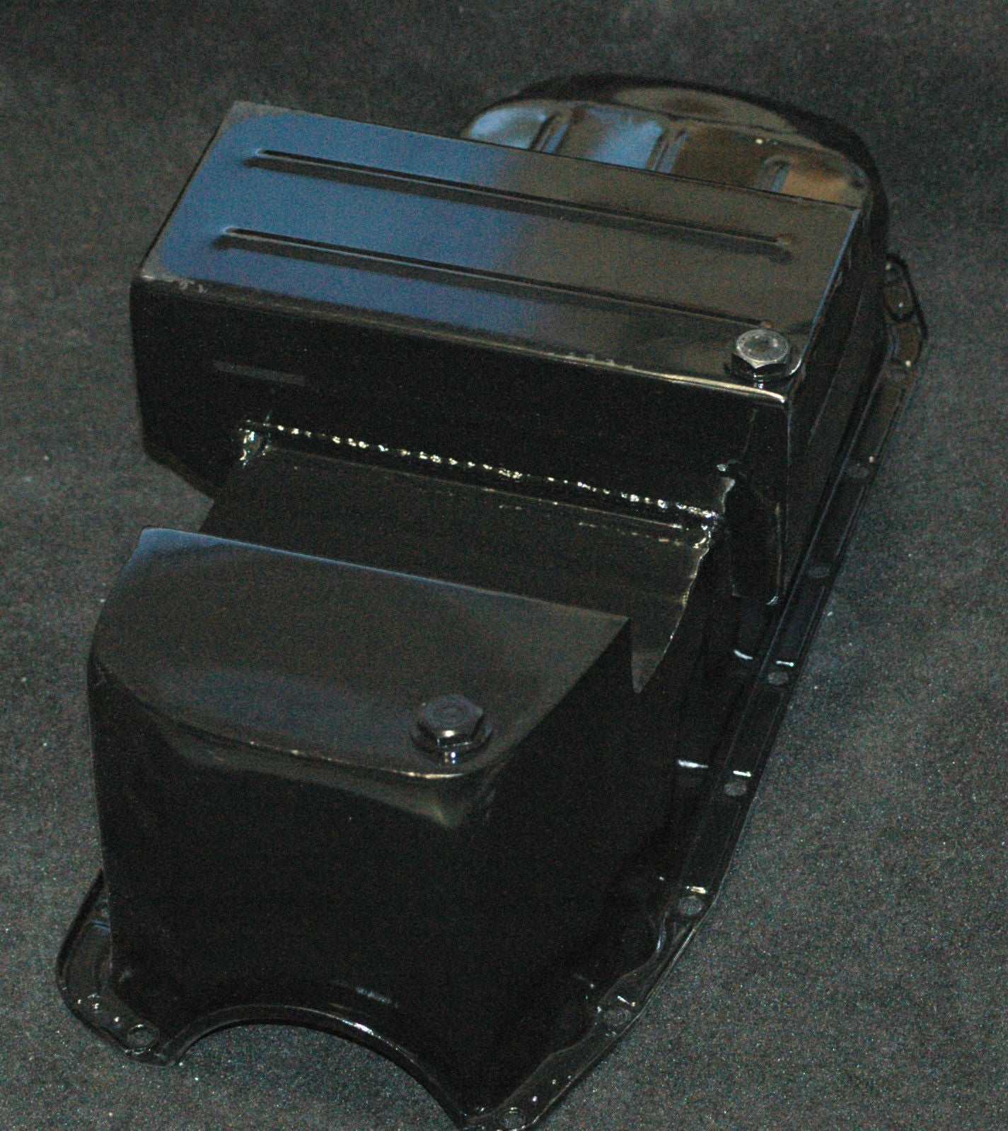 Russel RP2203 Holden HK-HG Chev SB 262-400 CID Oil Pan Black