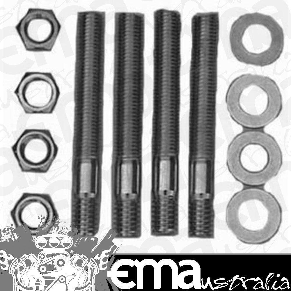 RPC RPCR0977 3-5/16" Carburettor Stud Kit Kit Contains 4 Studs 4 Washers & 4 Nuts