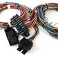 RPC RPCR1002 Universal 20 Circuit Mini Fuse Box Wire Harness Kit w/Switch Assy