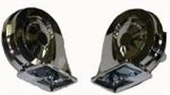 RPC RPCR1011 Chrome Aluminium Horn w/ Hi-Lo Sound