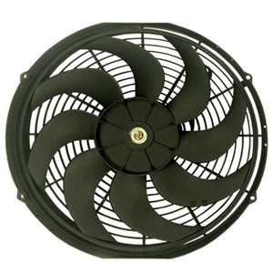 RPC RPCR1016 Universal 16" Electric Fan Kit Reversable Curved Blade 2500 CFM