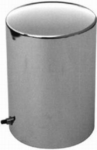 RPC RPCR1067 Chrome Steel Oil Filter Cover 5-3/16" H x 3-11/16" OD
