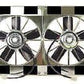 RPC RPCR1209 Dual Electric High Flow 11" Radiator Fans 12V w/ 2800CFM Chrome
