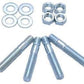 RPC RPCR2047 2"Carburettor Stud Kit Kit Contains 4 Studs 5/16" Course / Fine Thread 4 Washers & 4 Nuts