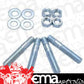 RPC RPCR2047 2"Carburettor Stud Kit Kit Contains 4 Studs 5/16" Course / Fine Thread 4 Washers & 4 Nuts