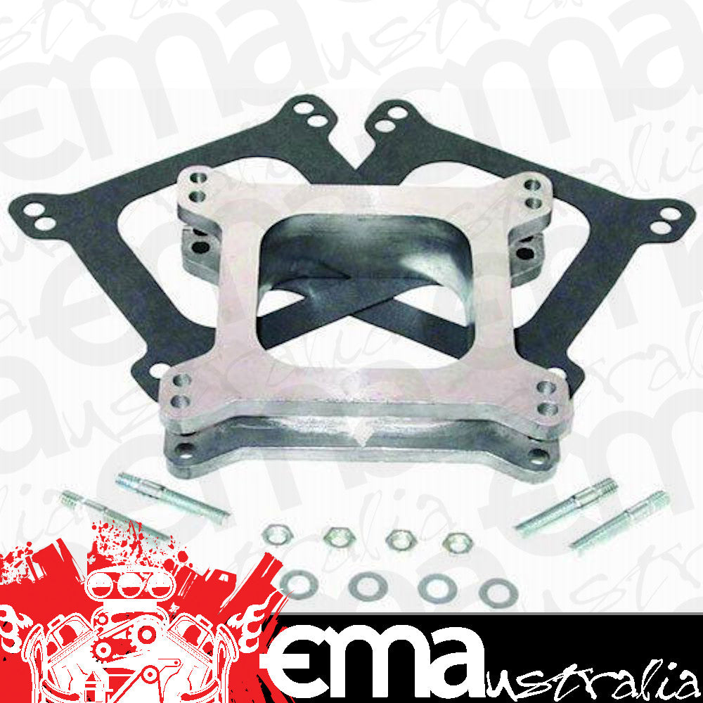 RPC RPCR2081 Racing 2081 Holley & Afb 4Bbl 2" Aluminium Carburettor Gasket Stud Spacer Kit