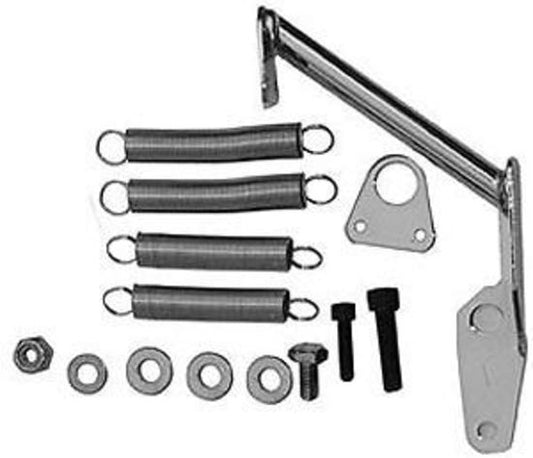 Racing Power Company (RPC) RPCR2083 RPC Chrome Steel Carburettor Mount Throttle Return Kit 2 & 4 Bbl