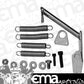 RPC RPCR2083 Chrome Steel Carburettor Mount Throttle Return Kit 2 & 4 Bbl