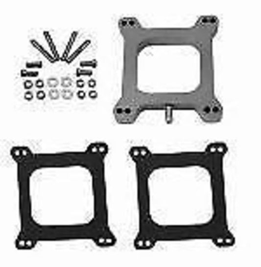 RPC RPCR2103 1" Alloy Carburetor Spacer Kit Open Centre suit Holley & Afb 4Bbl