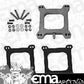 RPC RPCR2103 1" Alloy Carburetor Spacer Kit Open Centre suit Holley & Afb 4Bbl