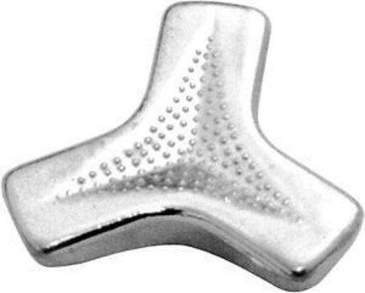 RPC RPCR2179 Chrome Steel Air Cleaner Wing Nut Tri-Bar w/ 1/4"-20 Thread