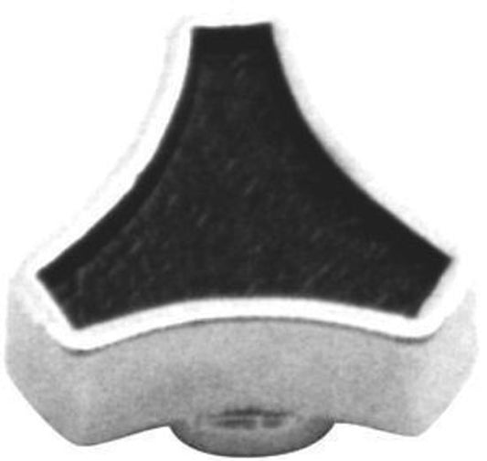 RPC RPCR2179x Tri Bar Air Cleaner Wing Nut Black Top Chrome Steel 5/16"-18