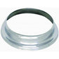 RPC RPCR2292B Replacement Muscle Car Style Air Cleaner Raised Bottom 6.375' Chrome Plated Steel
