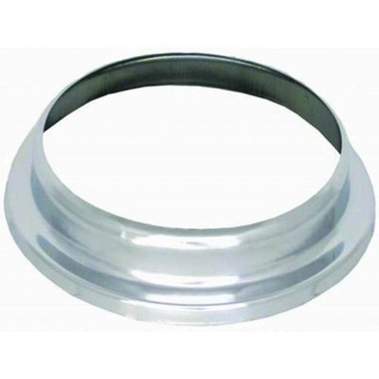 RPC RPCR2292B Replacement Muscle Car Style Air Cleaner Raised Bottom 6.375' Chrome Plated Steel
