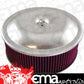 RPC RPCR2298 Round Spun Aluminium Air Cleaner Set 14' x 4' fits Carburettors w/ A 5.125' Neck Off-Set Base