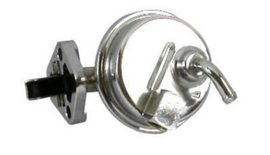 RPC RPCR2302 Chrome Mechanical Fuel Pump suit Chev SB 262-400 80Gph @ 8 PSI