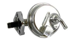 RPC RPCR2302 Chrome Mechanical Fuel Pump suit Chev SB 262-400 80Gph @ 8 PSI