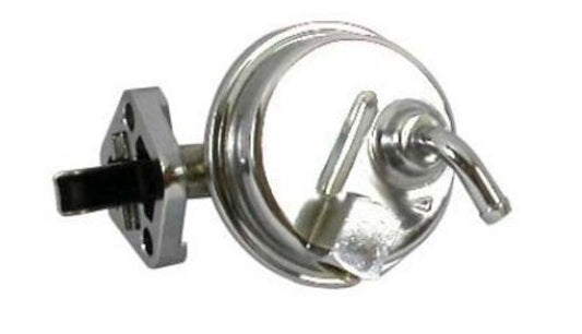 RPC RPCR2302 Chrome Mechanical Fuel Pump suit Chev SB 262-400 80Gph @ 8 PSI