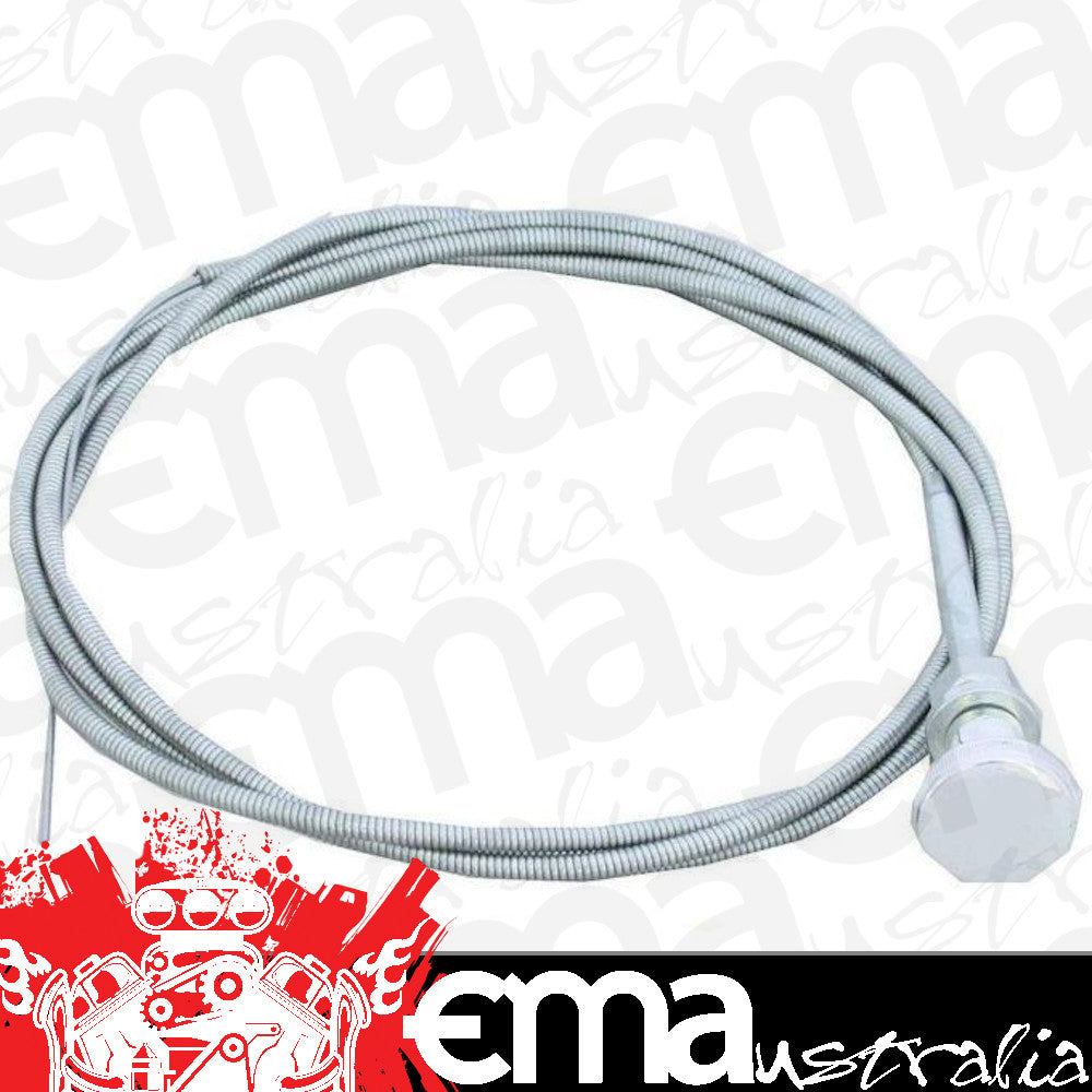 RPC | RPCR2332 | RPC Chrome Steel 6 Ft Choke Cable Assembly Needs 3/8" Mounting Hole