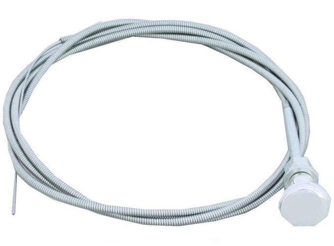 RPC | RPCR2332 | RPC Chrome Steel 6 Ft Choke Cable Assembly Needs 3/8" Mounting Hole