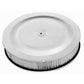 RPC RPCR2382 Round Race Car Style Air Cleaner Set 14' x 3' fits Single Quad Carburettors Chrome Plated Steel Top