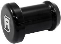 Aeroflow AF64-5212BLK Rubber Hose Block-Off Plug - 1/2"(12.7mm) Black Finish
