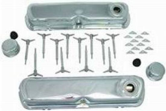 RPC RPCR3025 Engine Dress Up Kit Chrome w/ STD HEIght Covers suit Ford 289-351W
